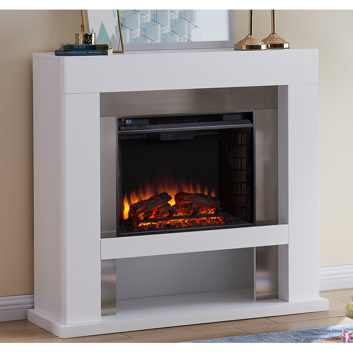 Marlow Home Co. Marsily Marlow Home Co. 44Cm W Electric Fire & Reviews